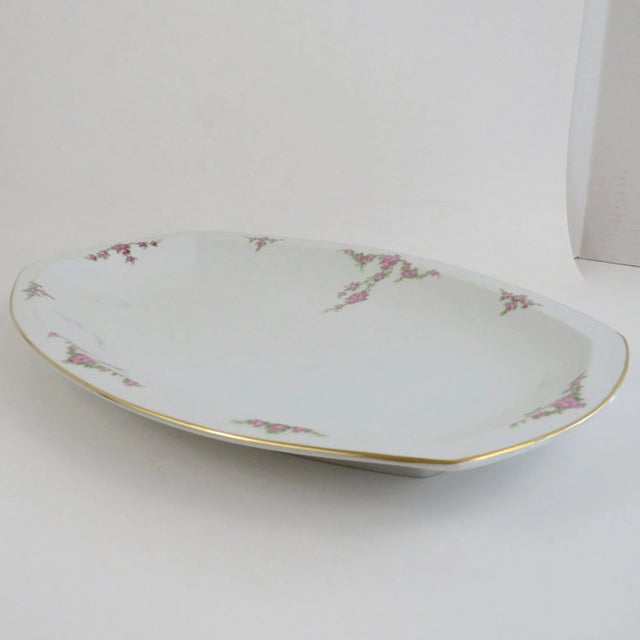 Traditional Heinrich & Co Porcelain Serving Platter For Sale - Image 3 of 8