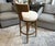 Rh Ligné High Back Swivel Bar Stool — Single For Sale - Image 11 of 18