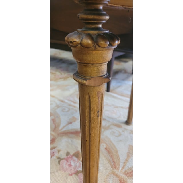 R. J. Horner & Co. 1910s Louis XVI Style Vitrine Table Signed R J. Horner For Sale - Image 4 of 12