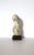 A substantial organic modern alabaster marble sculpture, in the style of artist Joan Shapiro, circa mid-20th century. This...