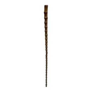 Antique Bamboo Walking Stick For Sale