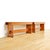 Pair of Vintage Solid Pine Craftsman Benches For Sale - Image 4 of 9