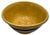 Late 19th Century Antique Thick Yellow Ware 12 Inch Kitchen Mixing Bowl With Unusual 2 Color Blue Banded Decoration - Late 1800s. For Sale - Image 5 of 18