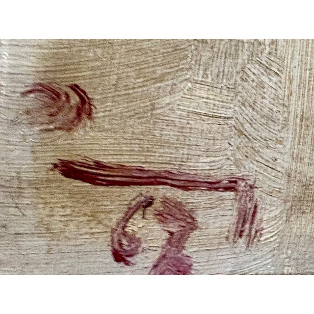 French School, Neo-Expressionist Female Nude, 1967, Oil on Canvas For Sale - Image 9 of 11