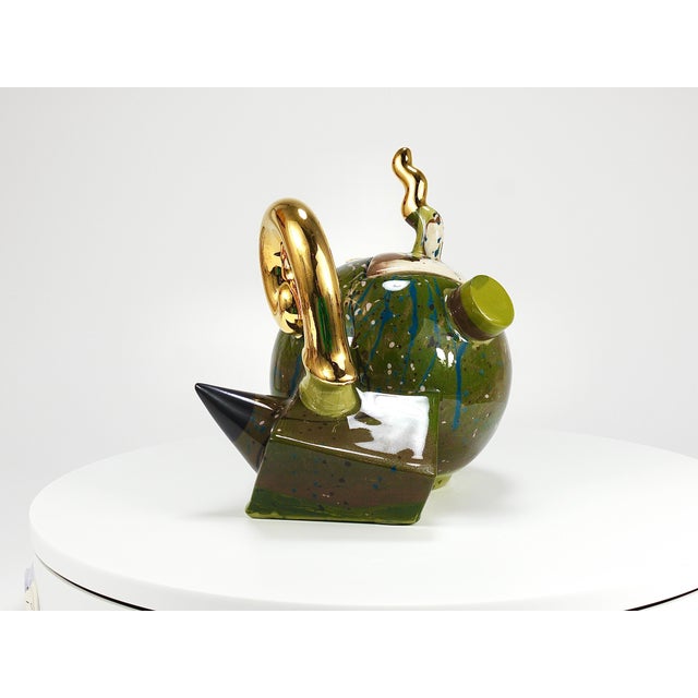 Postmodern Pop Art Sculptural Tea Service by Juraj Mahalik for Art4, Slovakia, 1990s, Set of 10 For Sale - Image 9 of 18