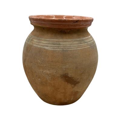 Antique Hungarian Folk Art Cooking Pottery For Sale - Image 4 of 5