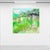 “Highland Green” is a large-scale original abstract painting that I created in oil on linen. My work explores gesture,...