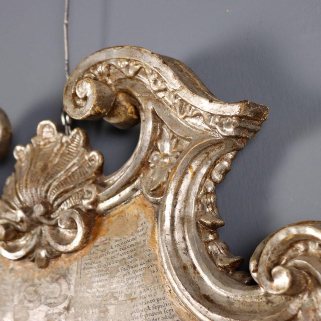 Wood Baroque Cantaglorie in Carved Wood, Set of 3 For Sale - Image 7 of 11