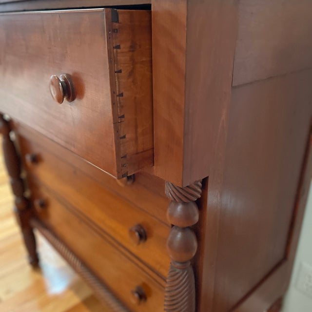 Antique Empire Tall Dresser Chairish