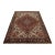 Heriz Rug 9′ X 10’5” Red Wool Vintage Tribal Hand-Knotted Oriental Carpet For Sale