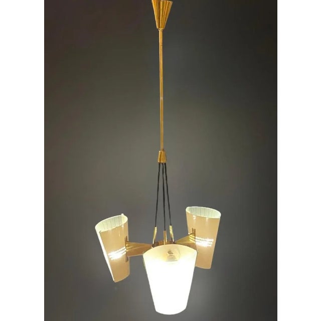 1960s Midcentury Pendant by Stilnovo For Sale - Image 9 of 9