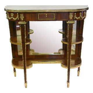 Empire French Console Table Server For Sale