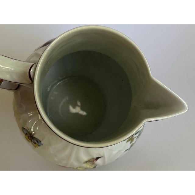 1990s Mottahedeh Williamsburg Chelsea Bird Porcelain Pitcher by Vista Alegre, Portugal For Sale - Image 12 of 12