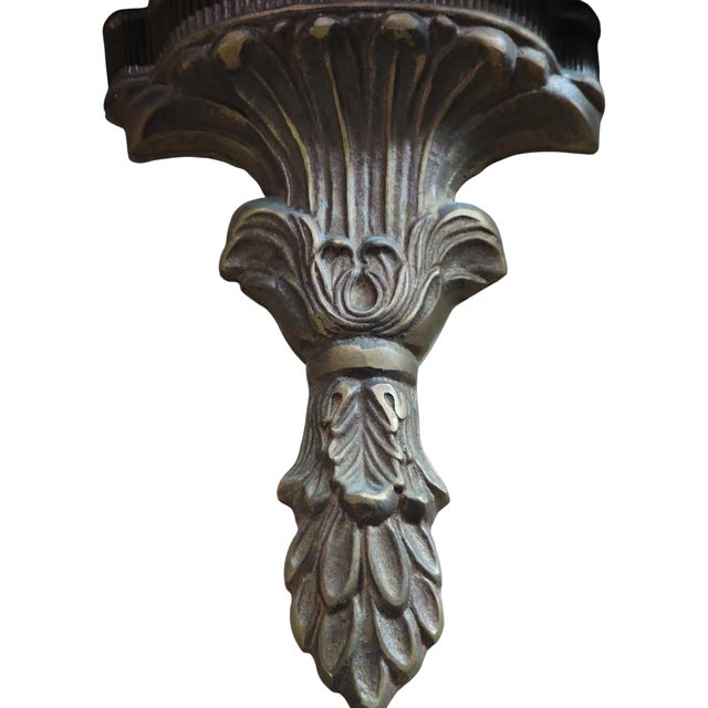 Neoclassical Vintage Pair Neoclassical Style Corbels For Sale - Image 3 of 5