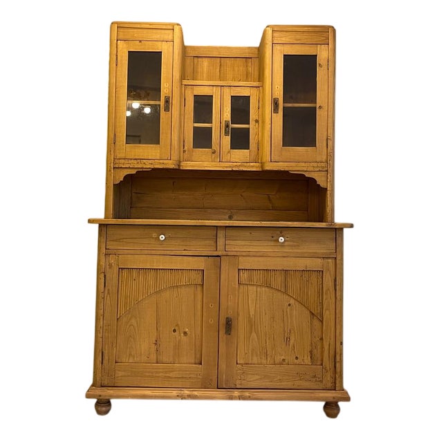 Art Nouveau Kitchen Cabinet For Sale