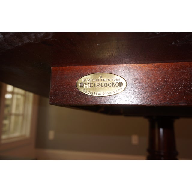 Traditional Drexel Heritage Heirloom Dining Room Table Chairish