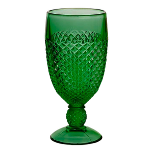 Emerald Green Goblets by Mosser Glass Company - Set of 12