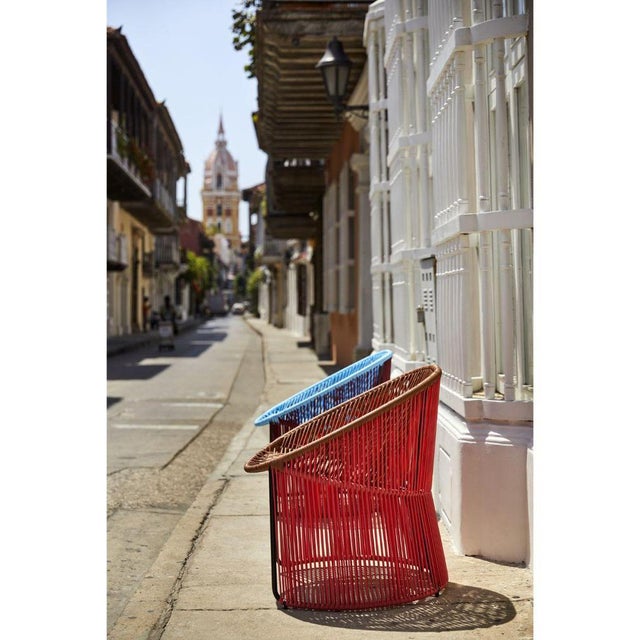 Blue Cartagenas Dining Chairs by Sebastian Herkner, Set of 4 For Sale - Image 15 of 18