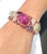 Not Yet Made - Made To Order Bochic “Capri” Ruby, Sapphire, Amethyst & Aquamarine Bracelet Set 18K & Silver For Sale - Image 5 of 12