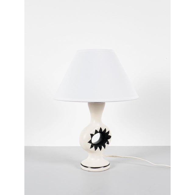Ceramic Table Lamp, France, 1950s For Sale - Image 6 of 11