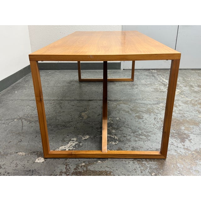 2020s Blu Dot Strut Wood Dining Table For Sale - Image 5 of 12