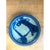 Vintage Blue Abstract Ceramic Bowl For Sale - Image 9 of 12