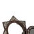 Silver - Set of four mirrors in fine wood and silver - 19th century. Portuguese from the 19th/20th centuries; made of fine...