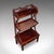 Vintage Waterfall Bookcase, English, Whatnot, Book Shelf Stand, Regency Revival For Sale - Image 6 of 12