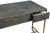 Sarreid Ltd. Sarreid Contemporary Embossed Marbleized Desk For Sale - Image 4 of 6