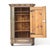Blue Folk Art Rustic Farmhouse Painted Bridal Cabinet, 1798 For Sale - Image 8 of 14