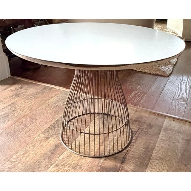 Mid 20th Century Mid Century Warren Platner Style Side Table For Sale - Image 5 of 13