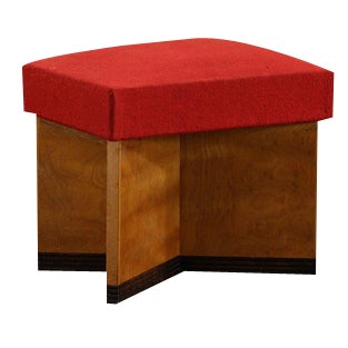 Art Deco Stool, 1930s For Sale