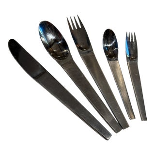 Amboss Flatware by Carl Aubock Mid Century Modern Austria For Sale