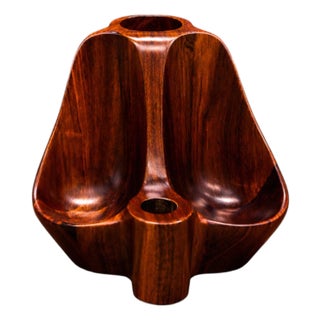 Large Pipe Holder in Rosewood, Jean Gillon, 1960s - Lot 307 For Sale