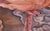 Pink 2000s "Flamingo" Large Gallery Wrapped Oil Painting by Judith Moore For Sale - Image 8 of 9