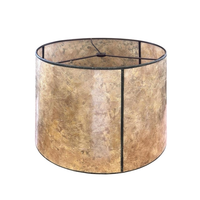 Vintage Mica Arts & Crafts Lamp Shade For Sale - Image 11 of 11