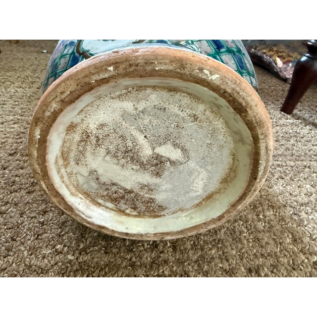 This is a Chinese Famille Rose Urn from Ritter Antik Gallery in NYC. It is an authentic 19th Century urn with no markings....