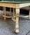 Mid-Century Italian Regency Style Faux Marble Painted Dining Table - 5 Leaves For Sale - Image 10 of 14