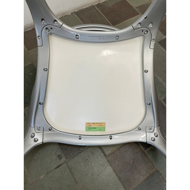 Silver 1990s Ross Lovegrove ‘Go’ Stacking Chair by Bernhardt For Sale - Image 8 of 13