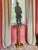 Goldenrod Pedestal with Marble Top For Sale - Image 8 of 8