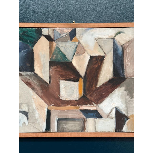 Arne Tengblad, Komposition, 1950s, Oil on Canvas, Framed For Sale - Image 4 of 18