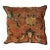 Pillow W/Antique Persian Rug Fragment, 1'4" X 1'4" For Sale