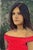 Portrait of Mexican Girl by Diego Glazer | Oil Painting of a girl in a red dress For Sale