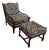 Vintage Marco Mfg. San Francisco Custom Lounge Chair & Ottoman For Sale
