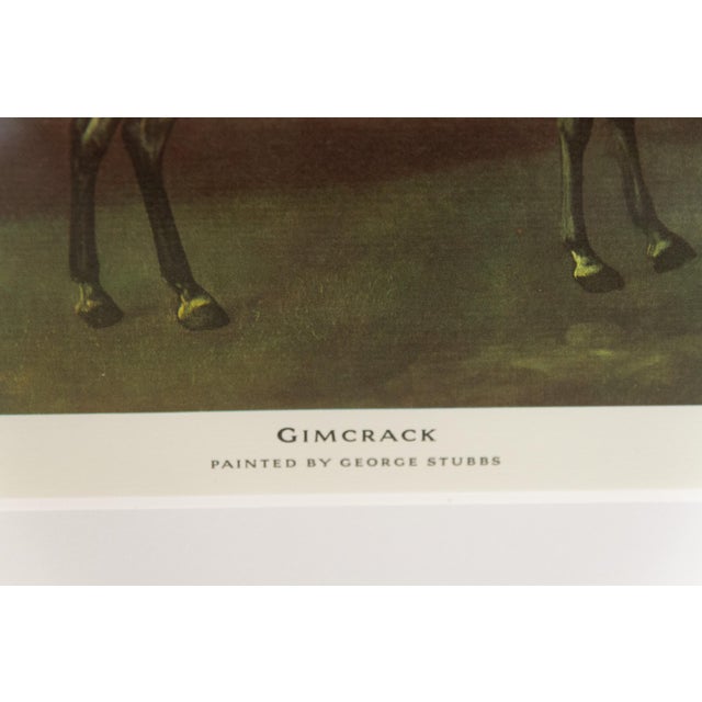 George Stubbs, Grey Horse Gimcrack, Late 20th Century, Print, Framed For Sale - Image 9 of 14