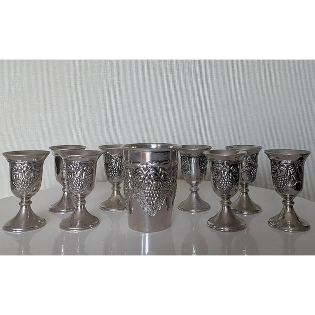 CORRECTION TO SHIPPING TIME, THIS IS SELLER SHIPPING, ARRIVAL TIME IS 4-10 DAYS FROM PURCHASE DATE. Set of 9, cup plus...