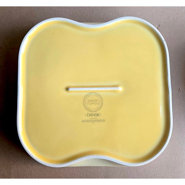 Vintage Dansk Topos Serving Bowl and Casserole, 2 Piece Set For Sale - Image 12 of 13