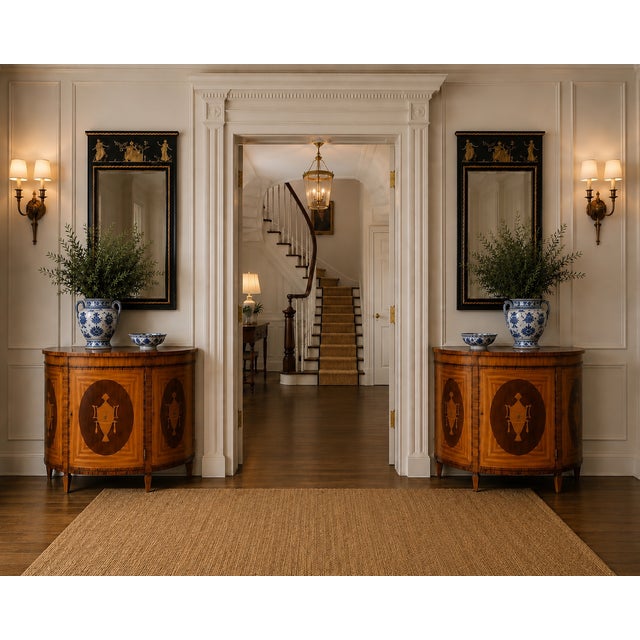 This pair has timeless elegance! These mirrors were crafted in Italy for Friedman Brothers out of New York. The brothers...