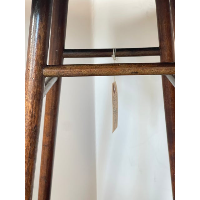 French Japonisme Bamboo & Lacquer Octagon Side Table, 1880. For Sale - Image 14 of 16