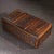 Mid 20th Century Vintage Chinese Huali Rosewood Carved "Antiques" Triple-Lidded Box Set For Sale - Image 5 of 10